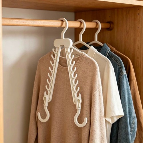 Space saving clothes hangers - saving,