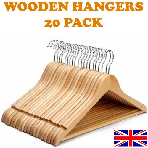 Wooden hangers coat suit - x,