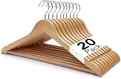 Wooden coat hangers suit - 20,