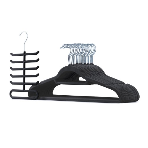 Livivo 50pc velvet hangers - 50pc,