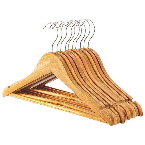 Wooden coat hangers - 10, x