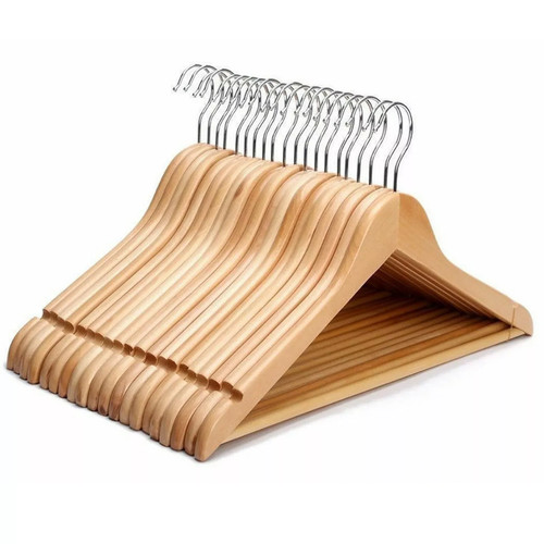 Wooden coat hangers - wooden, suit