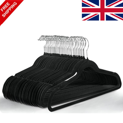 Clothes velvet hangers thin - clothes,