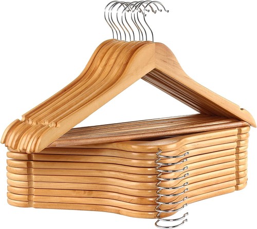 Wooden coat hangers - coat,