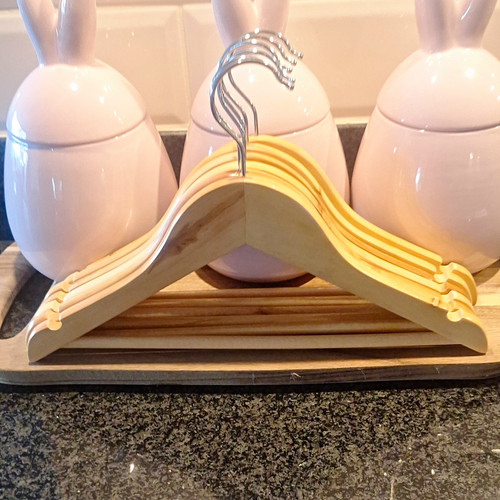 Set curved wooden - of,