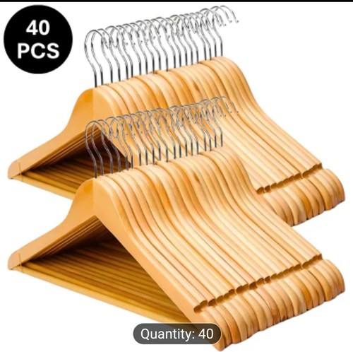Wooden coat hangers for - 40,