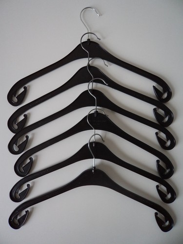 Set black plastic - black,