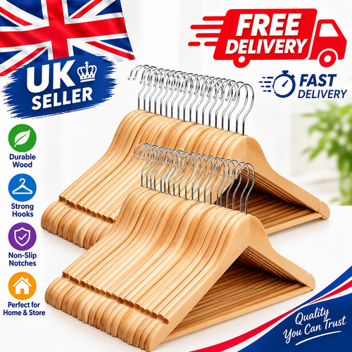 Wooden coat hangers suit - hangers,