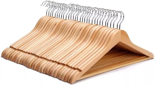 Wooden coat hangers - wooden,