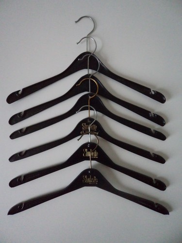 Set black plastic coat - 6,