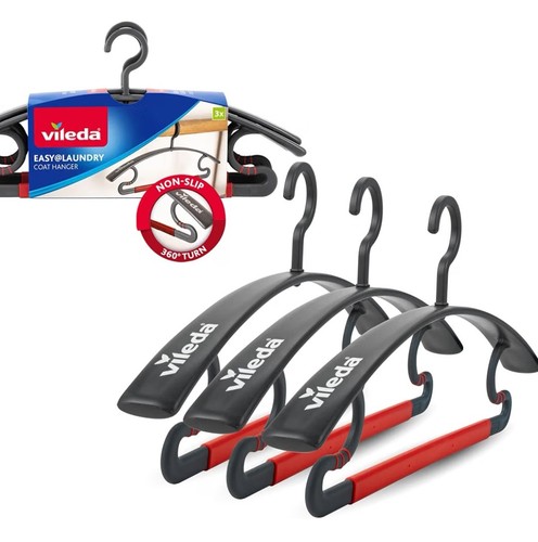 Vileda clothes hangers set - vileda,
