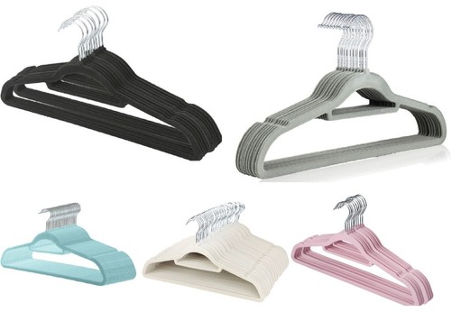 Heavy duty velvet hangers - heavy,