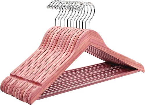 Wooden coat hangers suit - wooden,