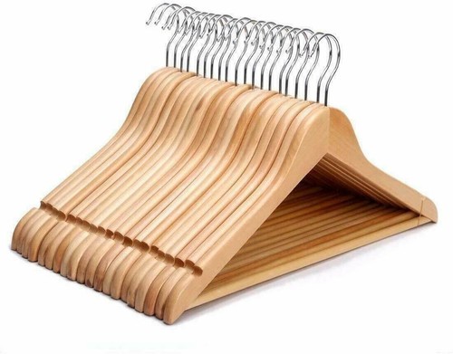 Wooden coat hangers suit - x,