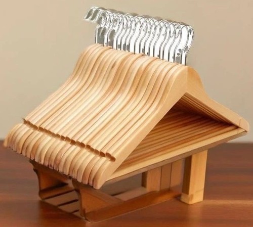 Wooden clothes hangers - x,